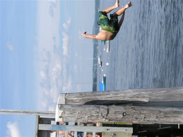 misty flipin of the dock