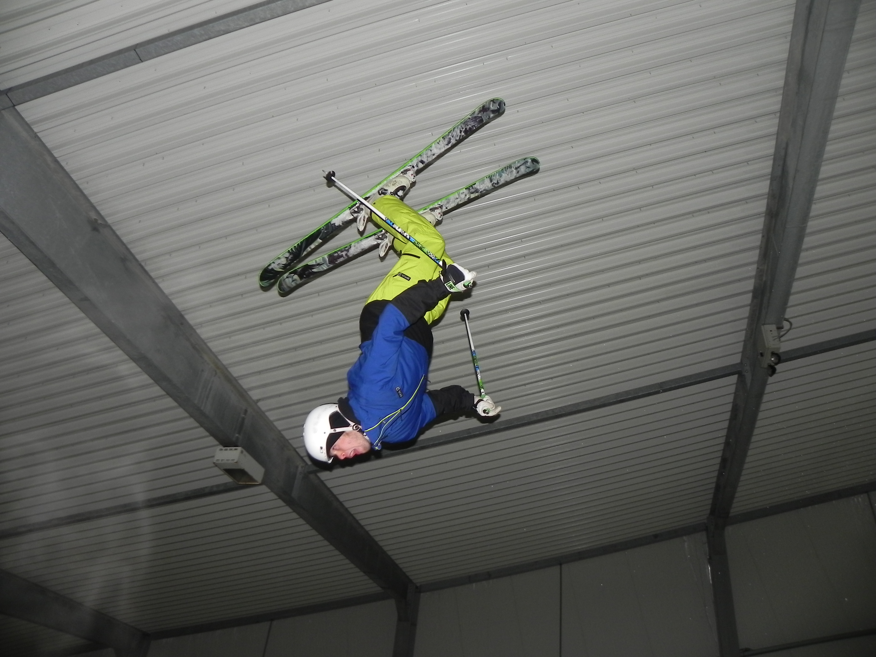 Mitch indoor backflip