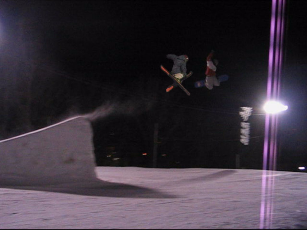 Mix on the 45ft kicker at Avila