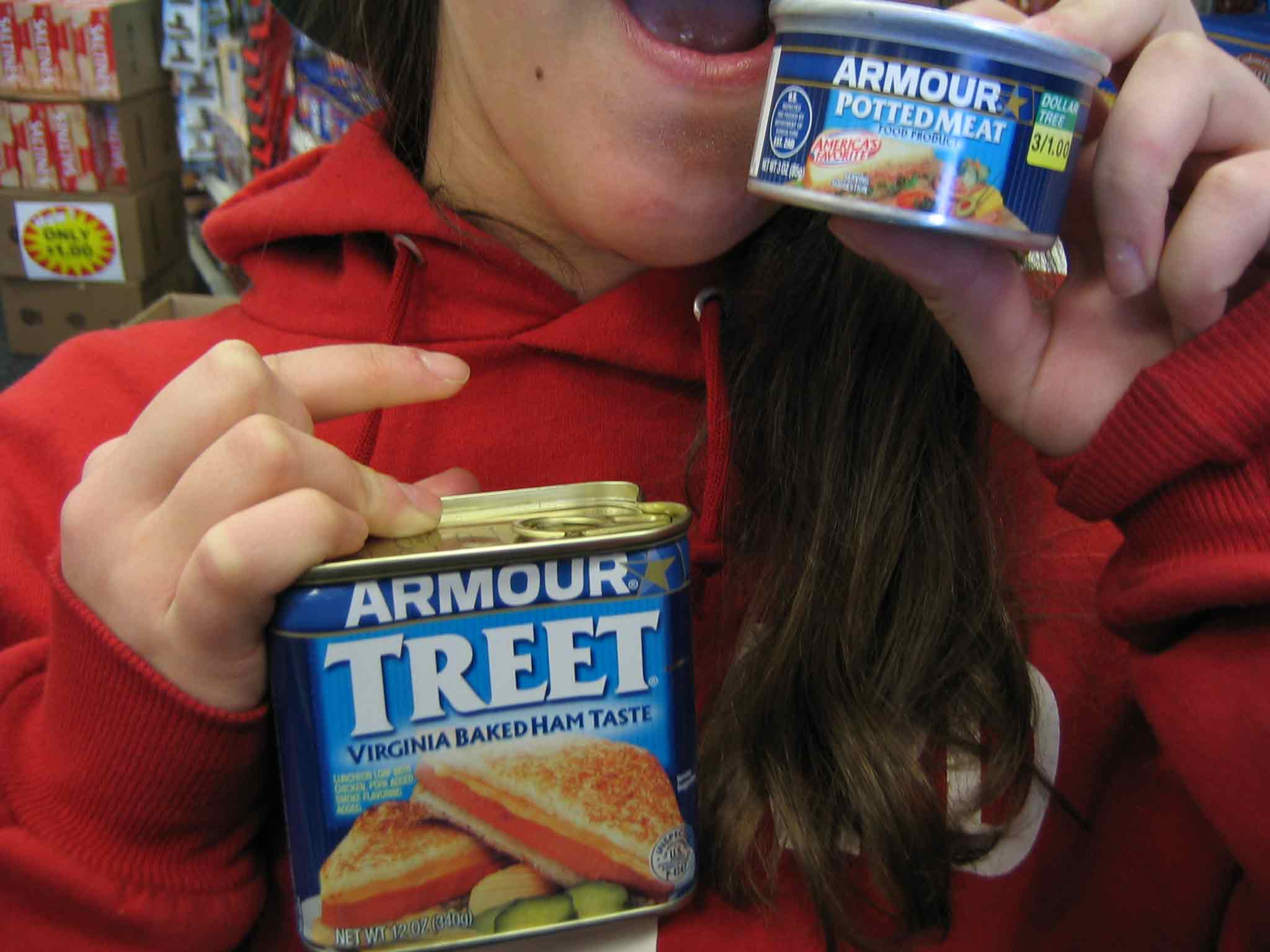 Mmm Chels has potted meat