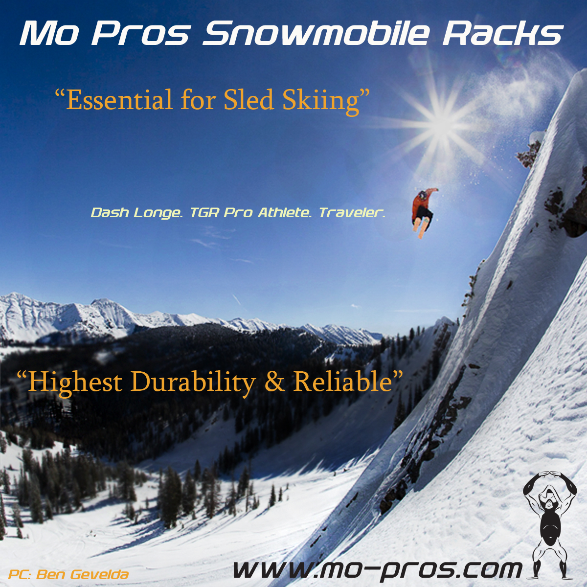Mo Pros Snowmobile Ski Rack