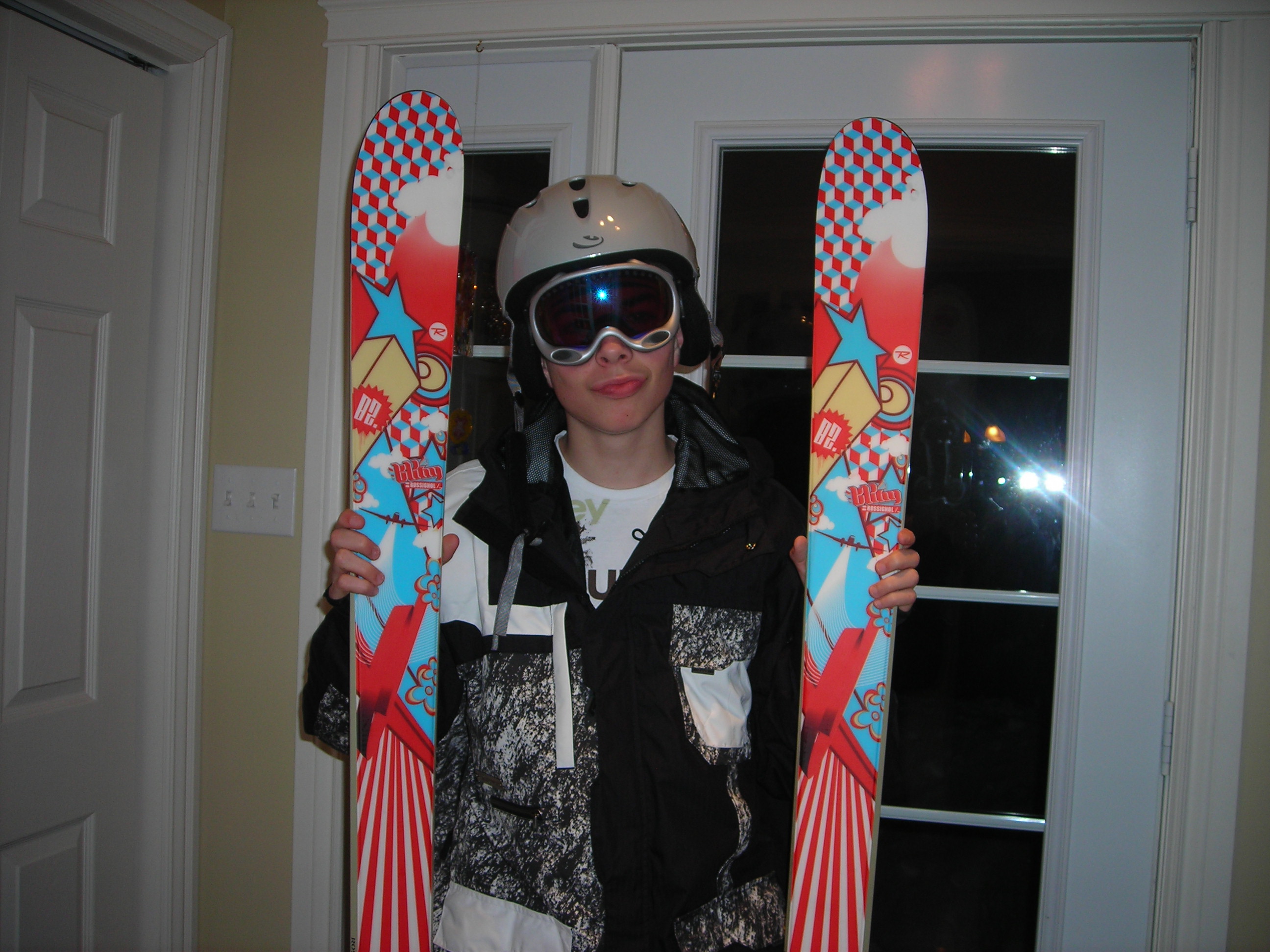 Moi with my skis