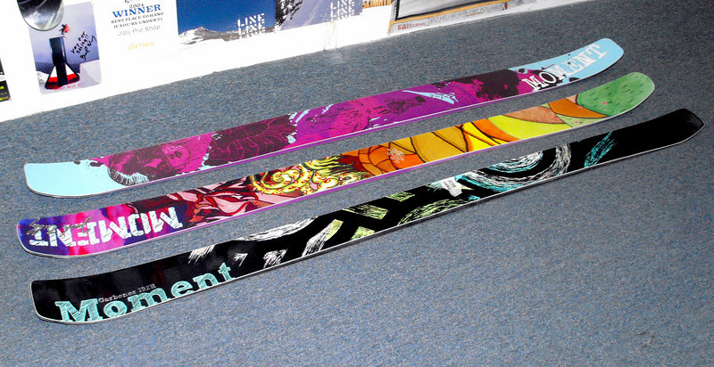 Moment 08/09 line - 186 Donner Party, 186 Bibby Pro, 192 Garbones