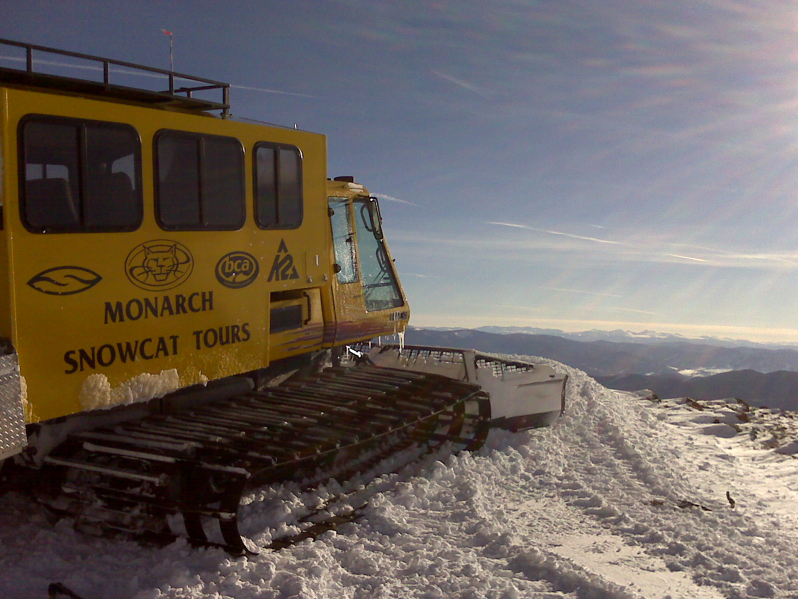 Monarch cat skiing