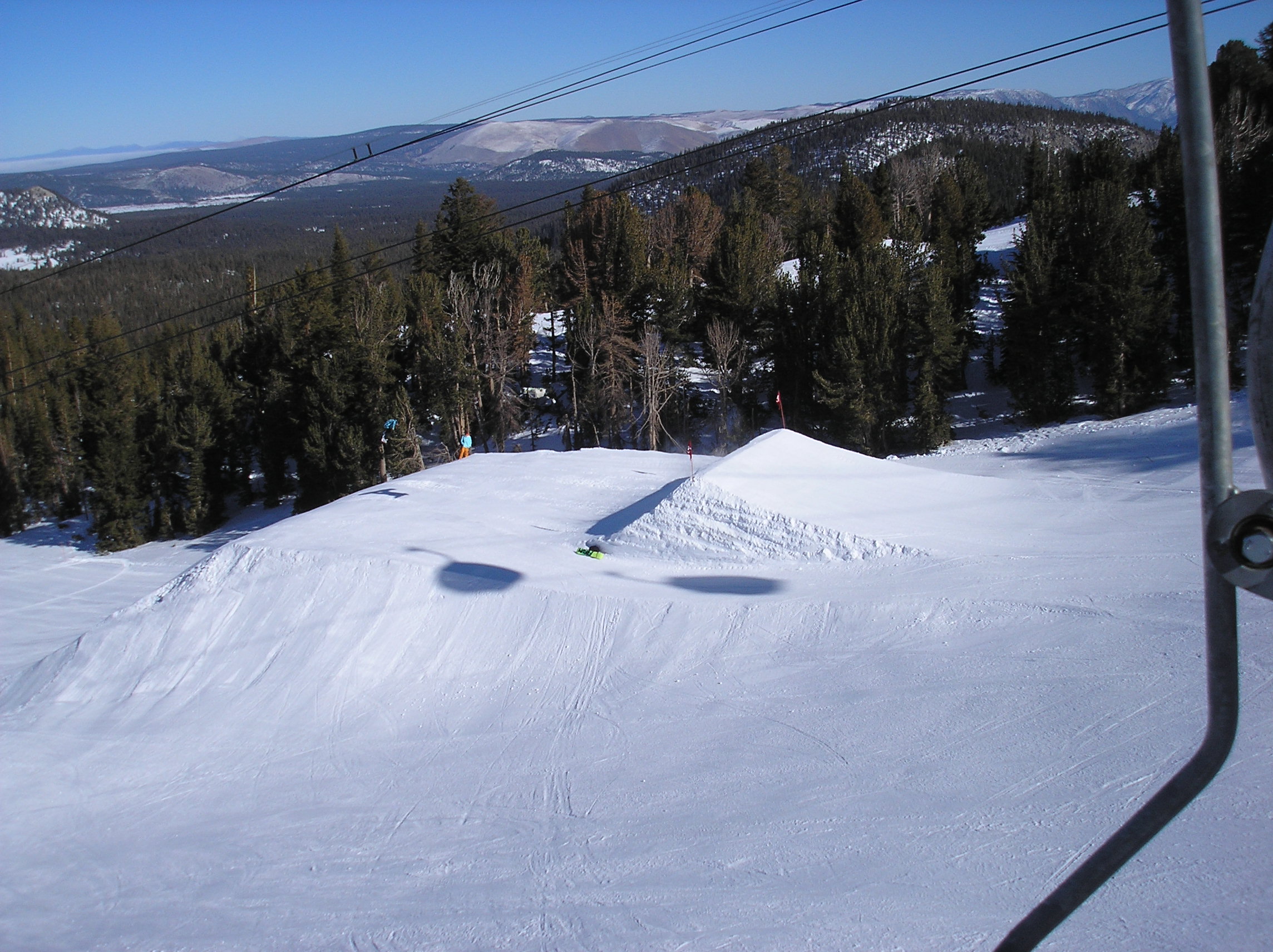 Monster jump at Mammoth
