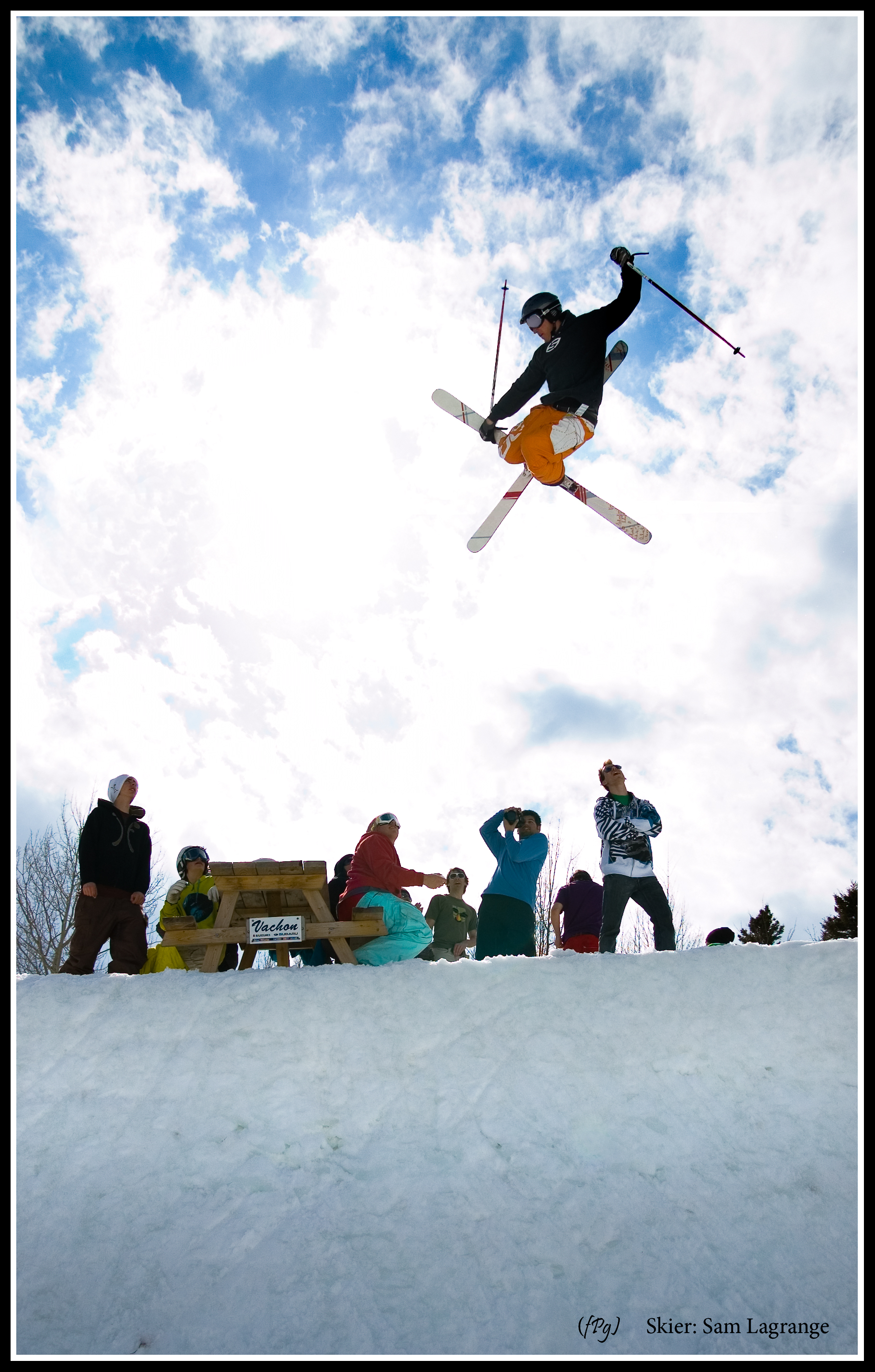 Moose park halfpipe Sam Lagrange