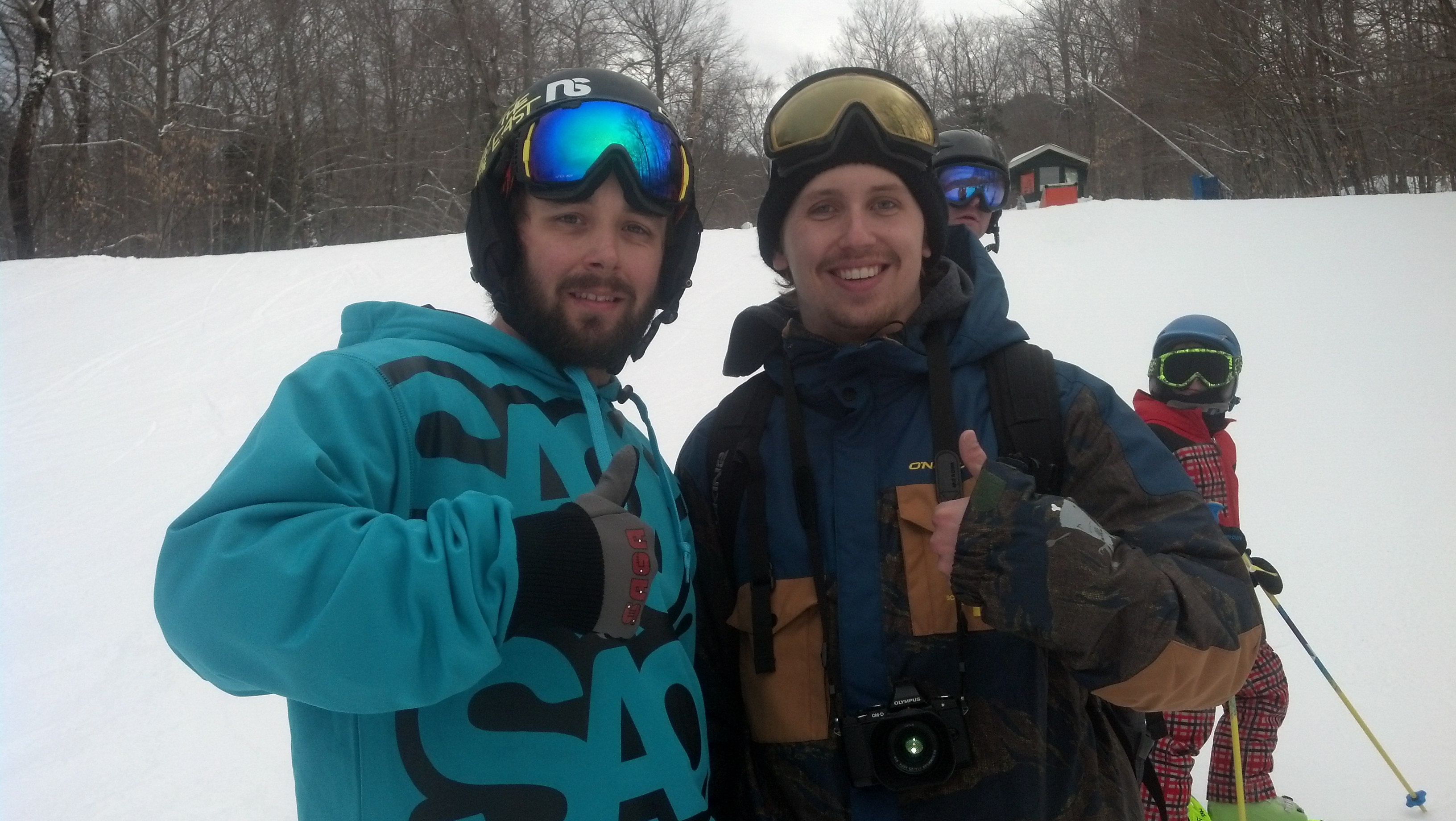 More pix with Mousseau