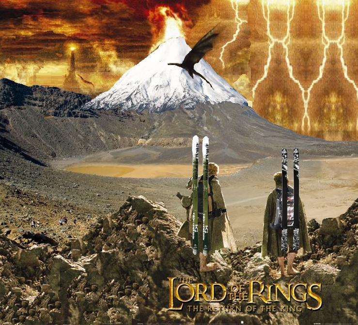 Mount Doom aka Mount Ngauruhoe in NZ central North Island