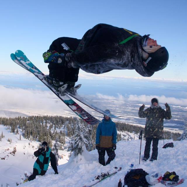 Mount Washington BC Backflip