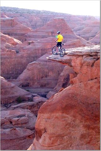 Mountain Biking in Moab...CRAZY!