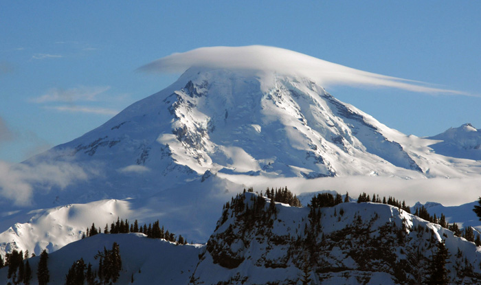 Mt. Baker dome cloud