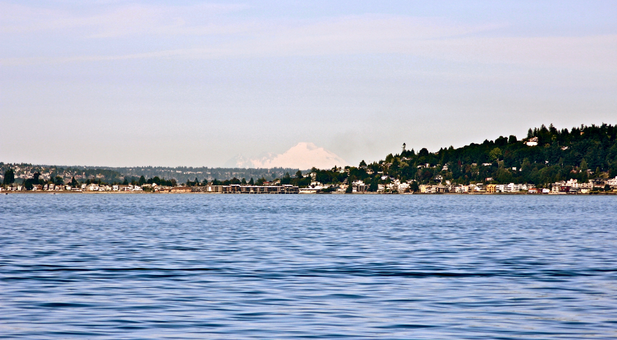 Mt. Baker from Puget Sound