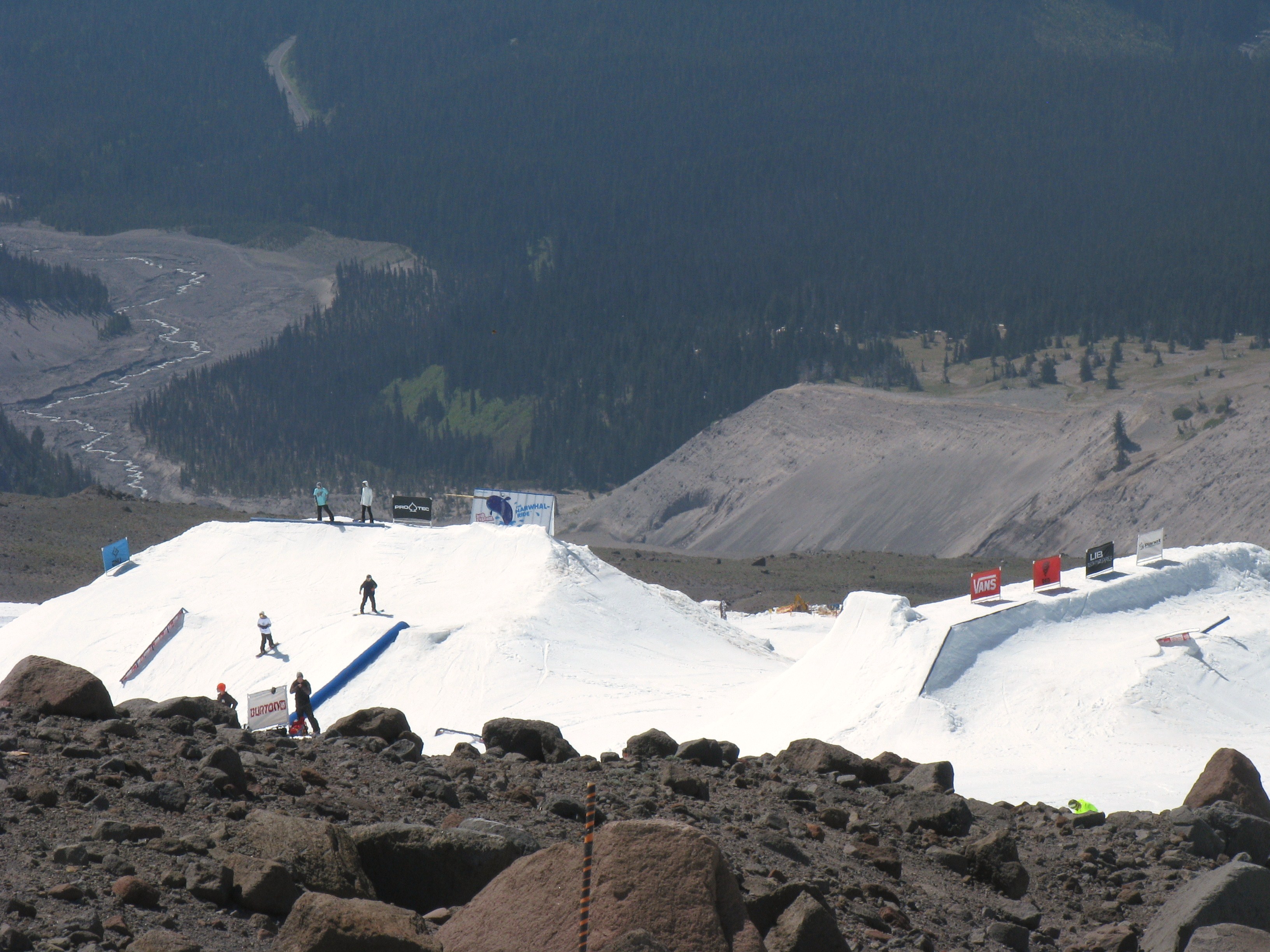 Mt Hood public terrain park
