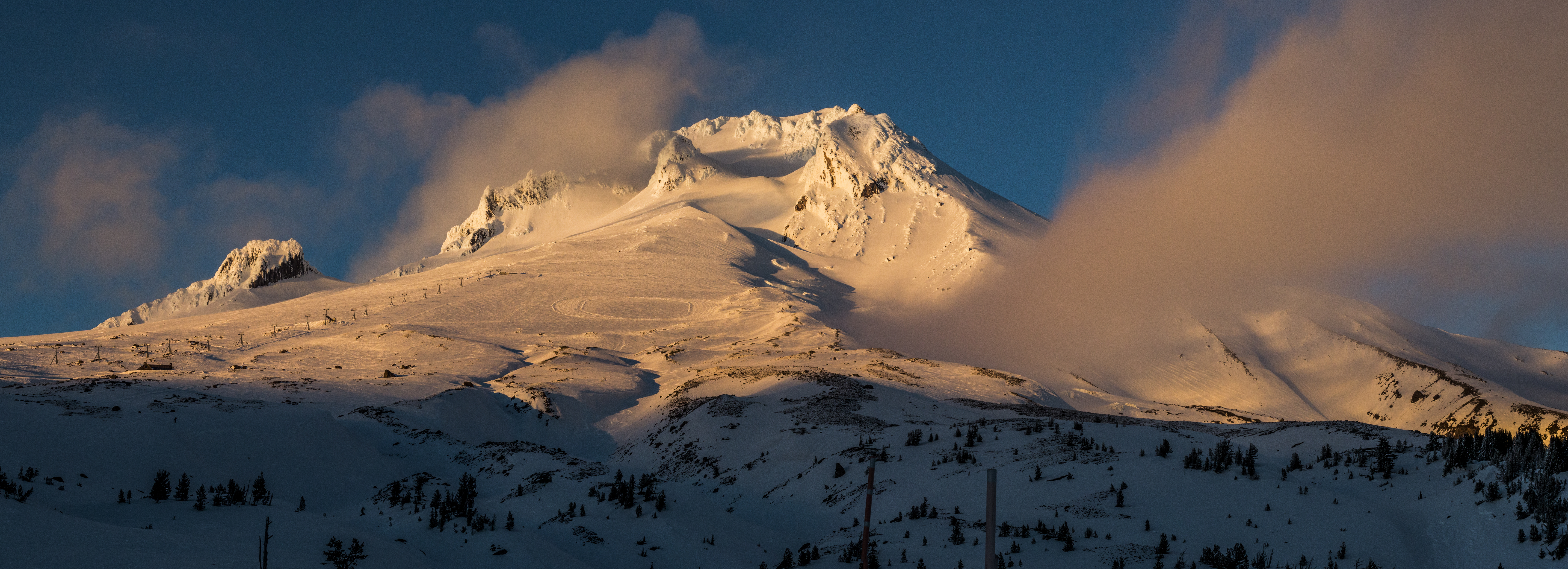 Mt Hood with Oregon State Pride