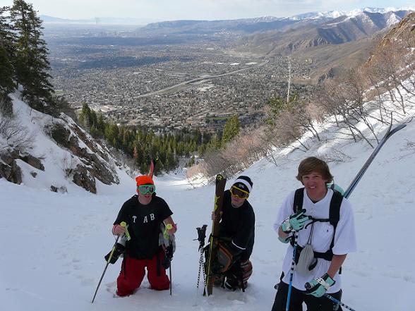 Mt. Olympus with SLC in the background