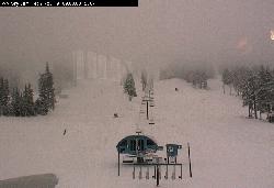 Mtn finally got snow