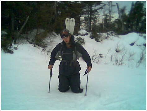 much snow at jay right now (nov 7th)