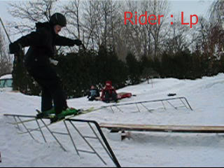 My backyard setup rail 3