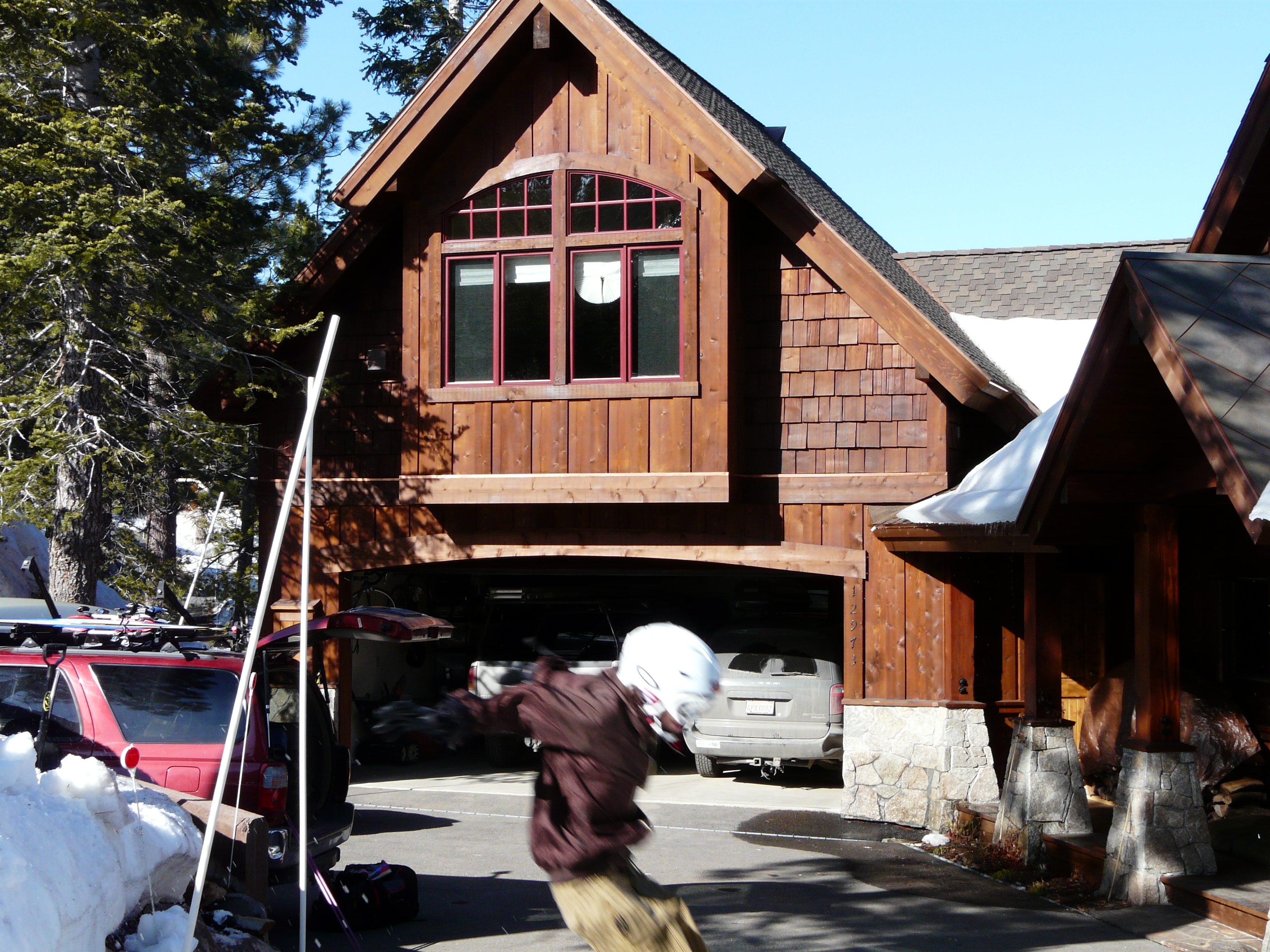 My bro on trying the road gap