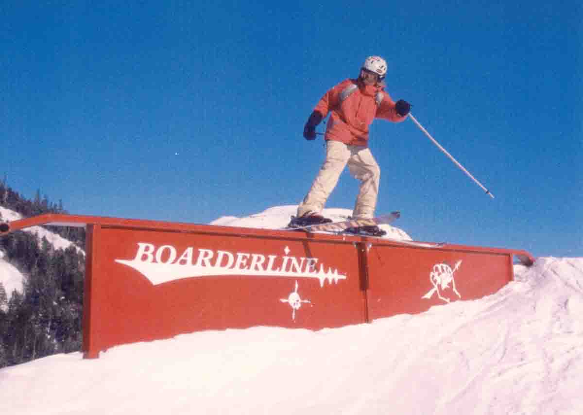 My brother on a 10-15 ft flat