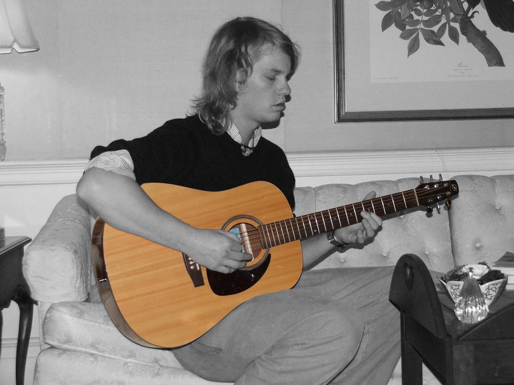 My Cousin playing guitar...sick PS edit