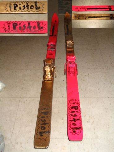 My "Dave Pistol" rail skis