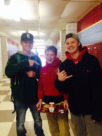 My Fans ran into me today at my school BEANS