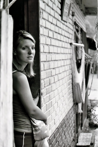 My Fiancé on a Rainy Day in Honduras