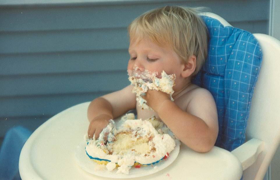 My First Cake mmmm cake...