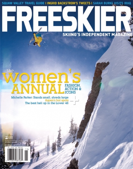 My first cover of Freeskier :)