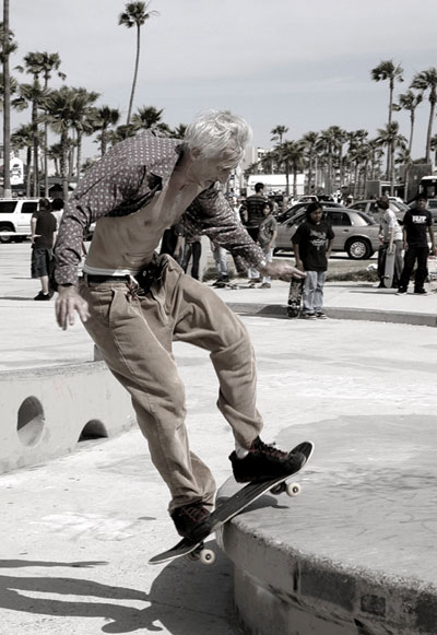 My first rail slide