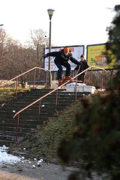 My first street rail