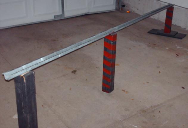 My homemade rail
