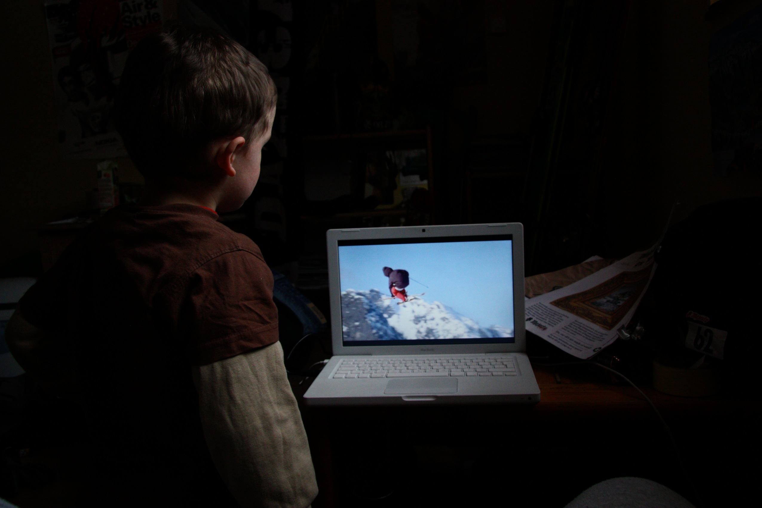 My Kid and his favorite movie