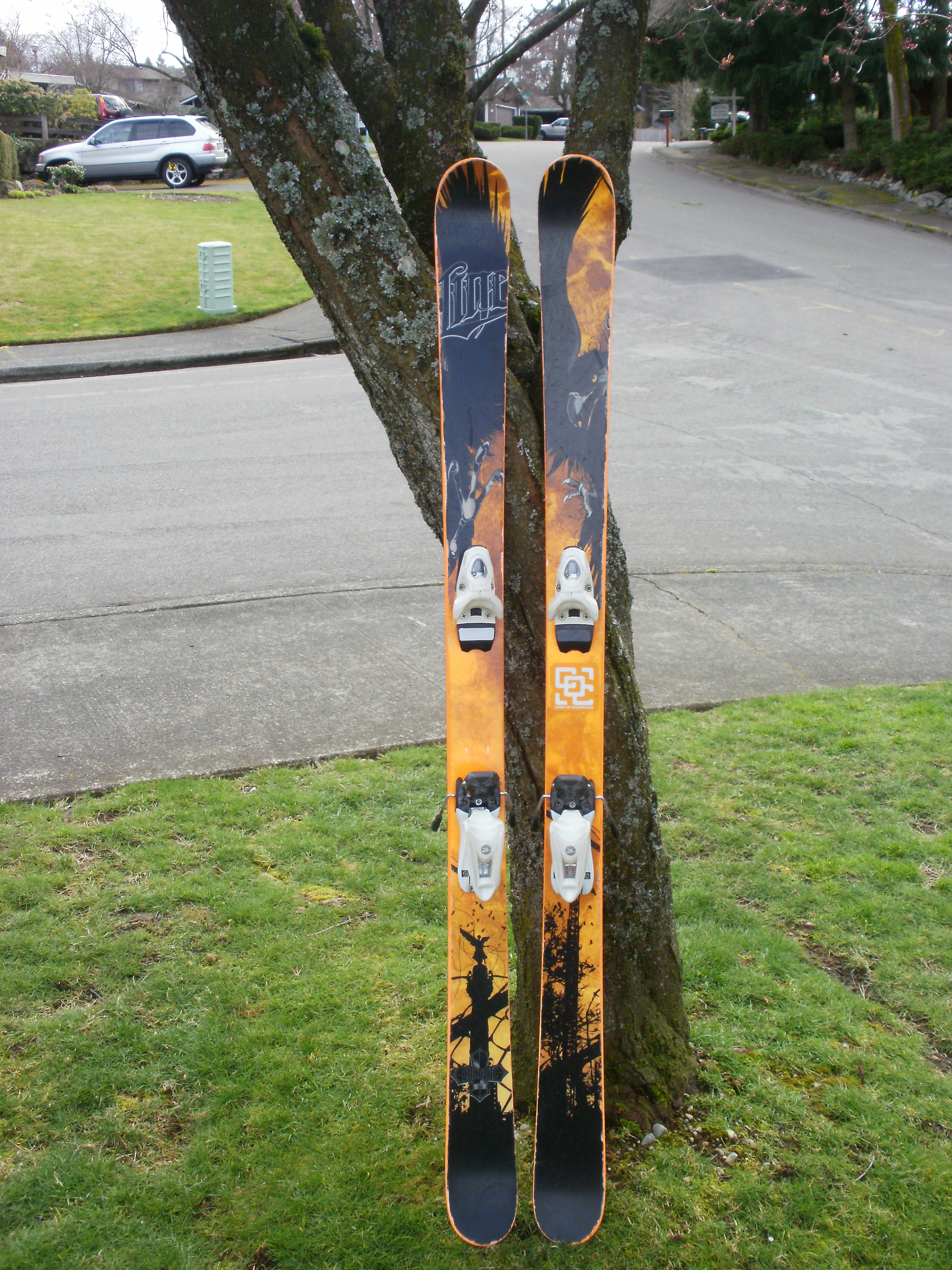 My kid skis/ line chronic