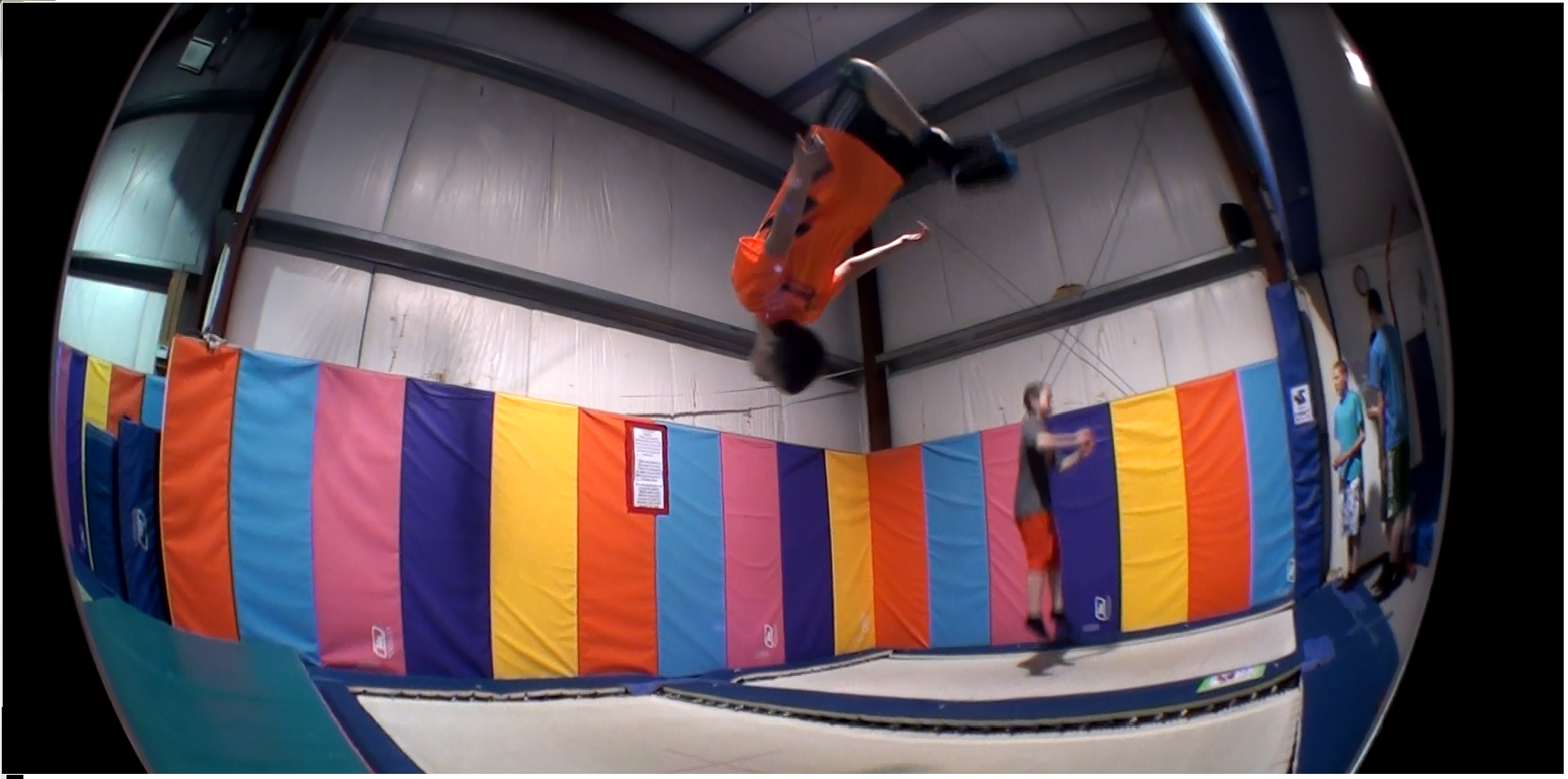 My laid out backflip