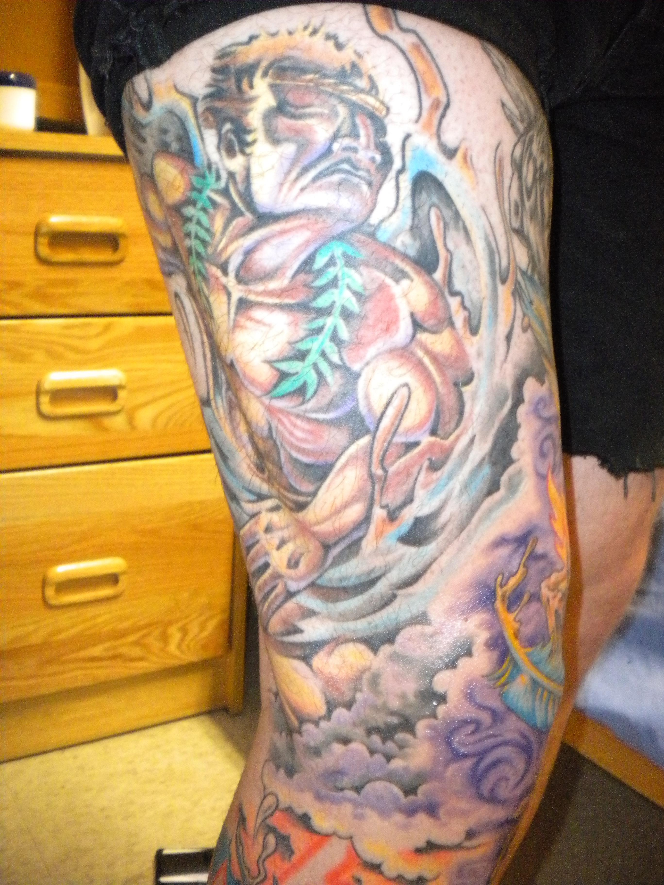 My leg sleeve