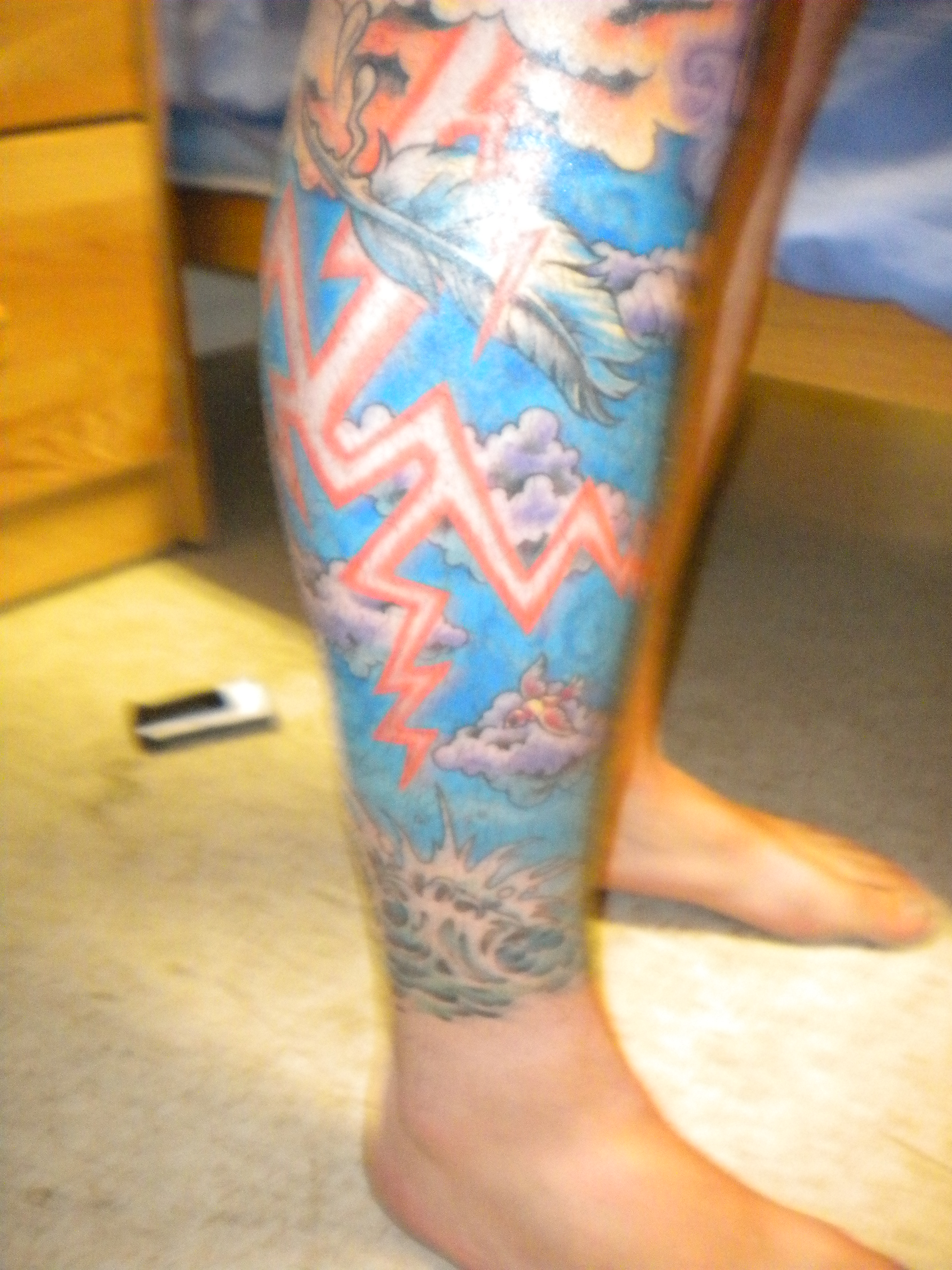 My leg sleeve