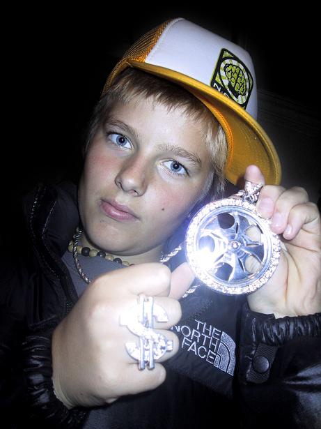 My little brother fooling around;)