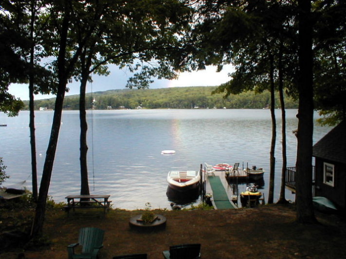 My Maine house the waters sooo smooth