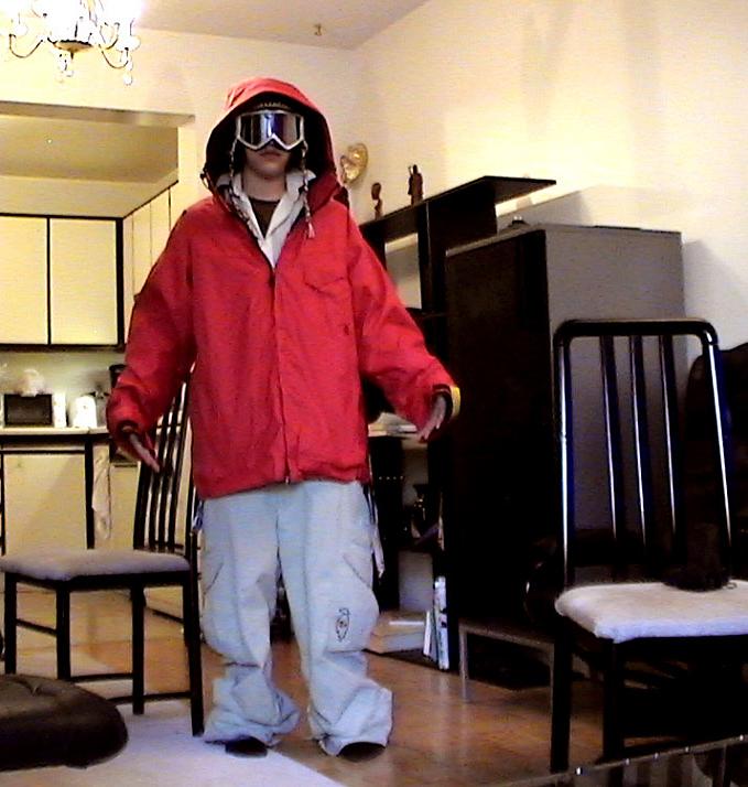 My new red jacket, need to find matching pants