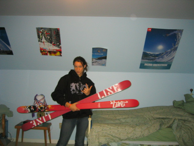 My new skis