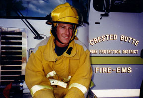 My other job as a Fireman in Crested Butte