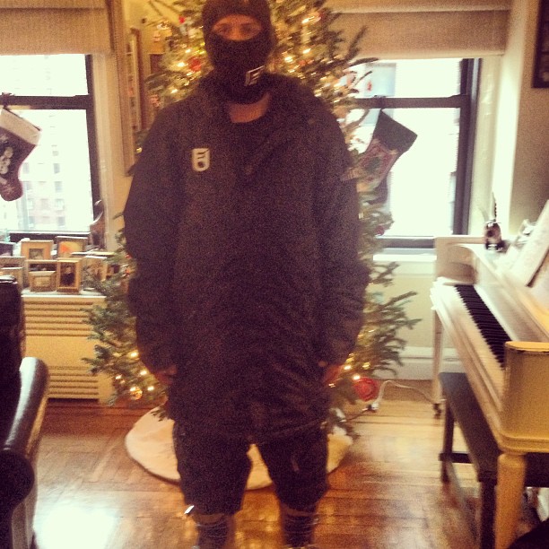 My outerwear from santa and jesus.