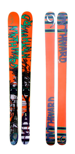 My pow skis