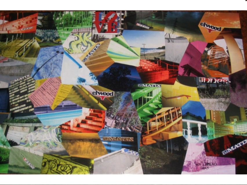 My Skateboarding Collage