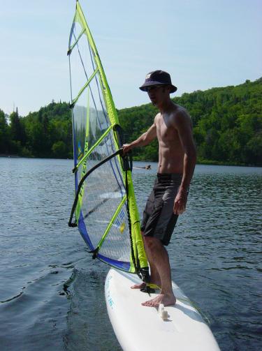 my summer job.. windsurfing instructor :)