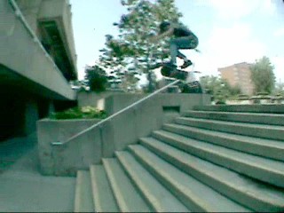 Myself skateboarding