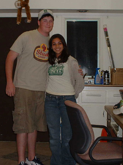 Myself with Stefani, my date for Prom.