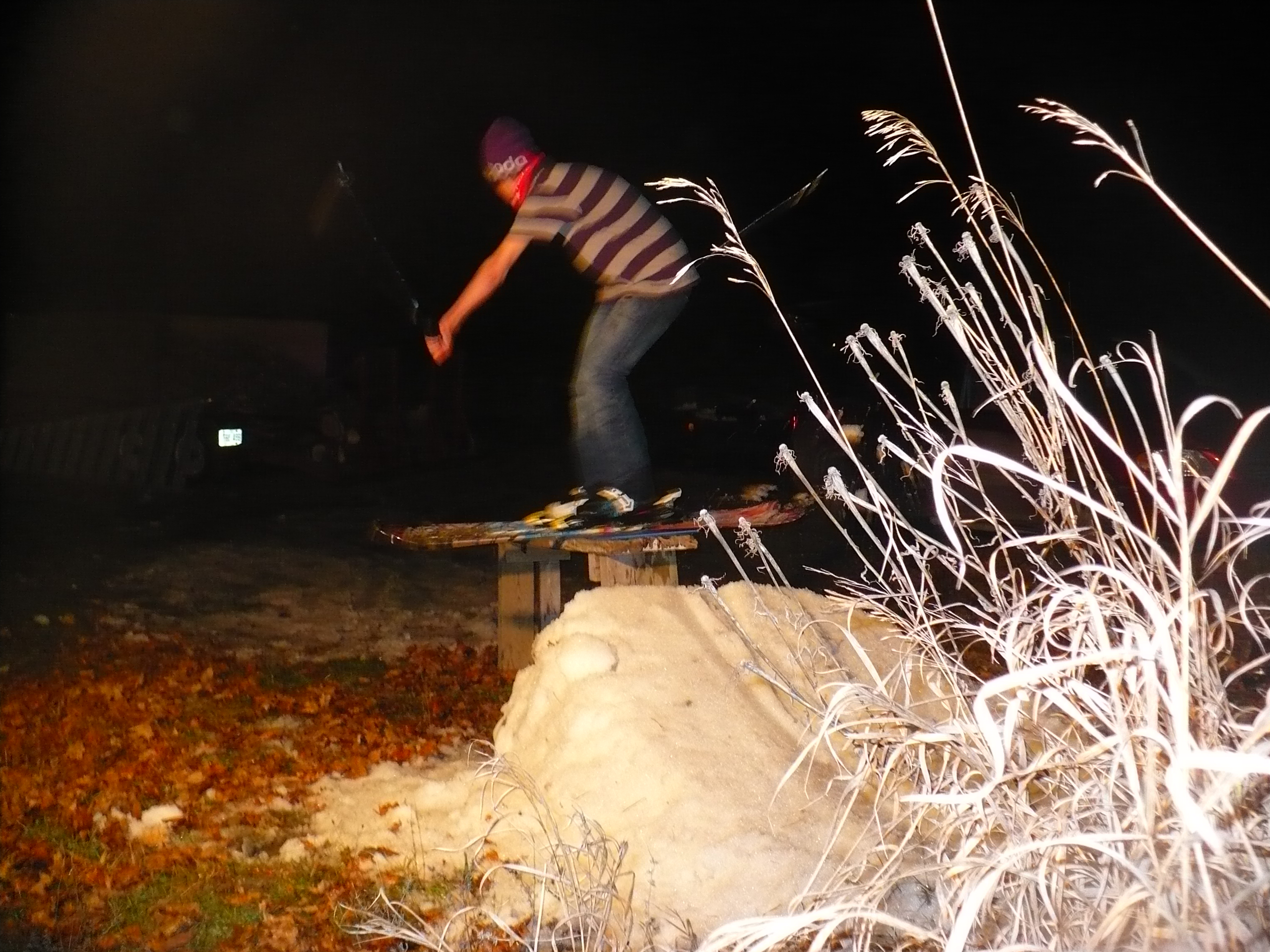 Mysterious light in the background